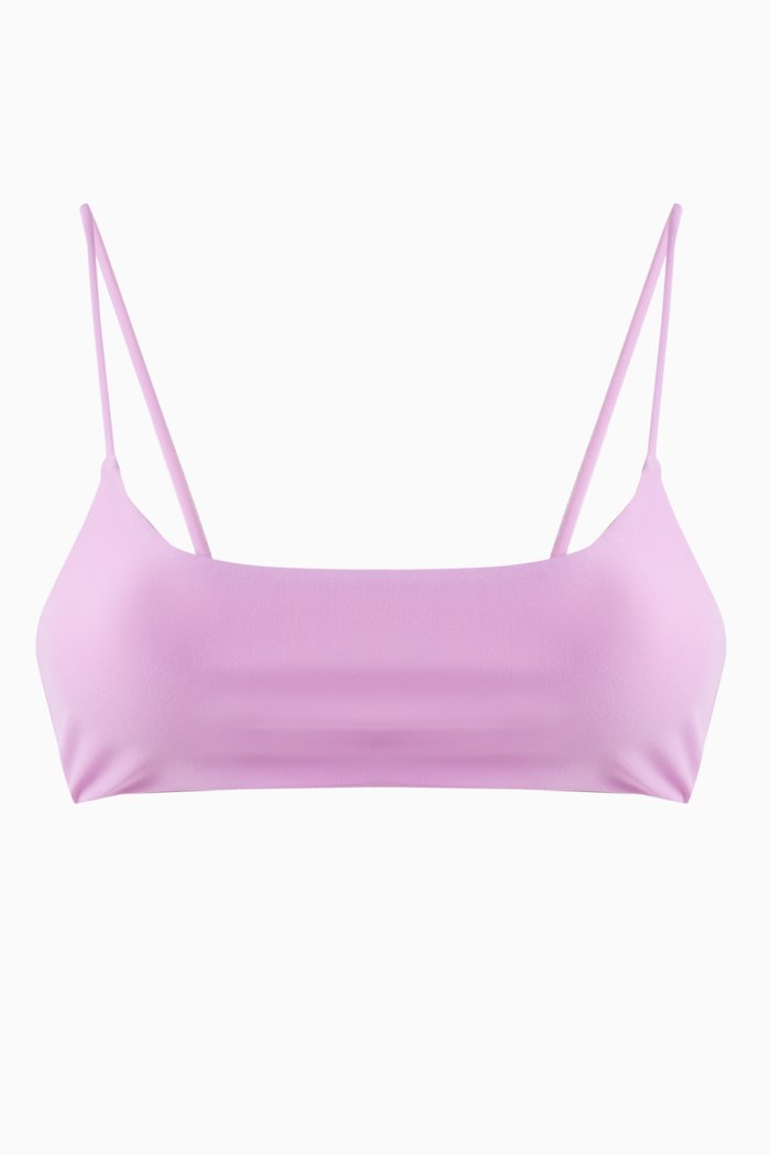 

Muse Scoop Bikini Top, Purple