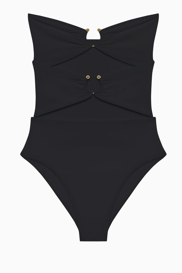 

Ella One-piece Swimsuit in Lycra-blend, Black