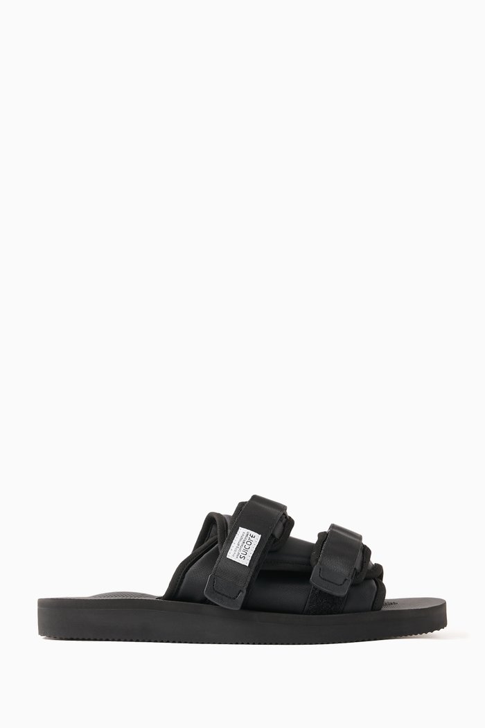 

Moto-Cab Sandals in Nylon, Black