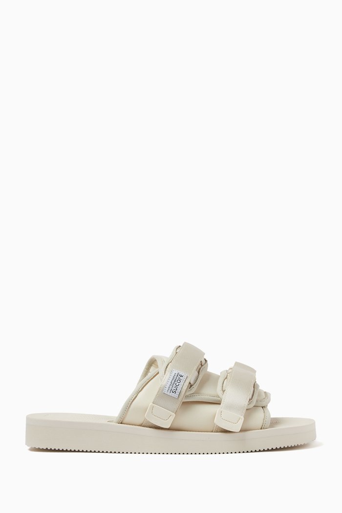 

Moto-Cab Sandals in Nylon, White