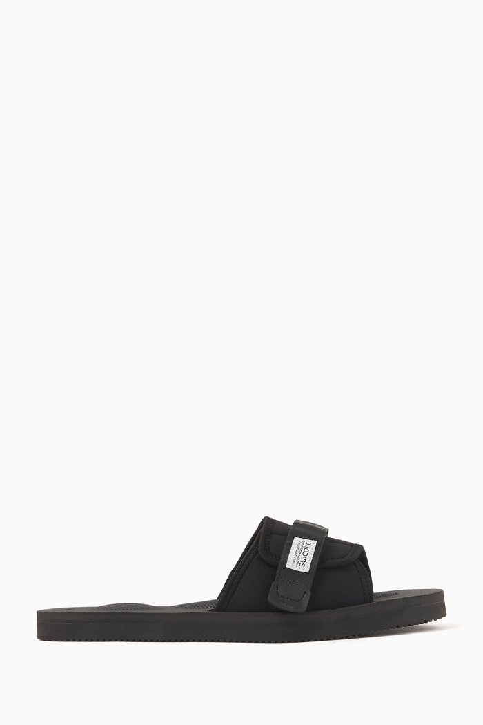 

Moto-Cab Sandals in Nylon, Black