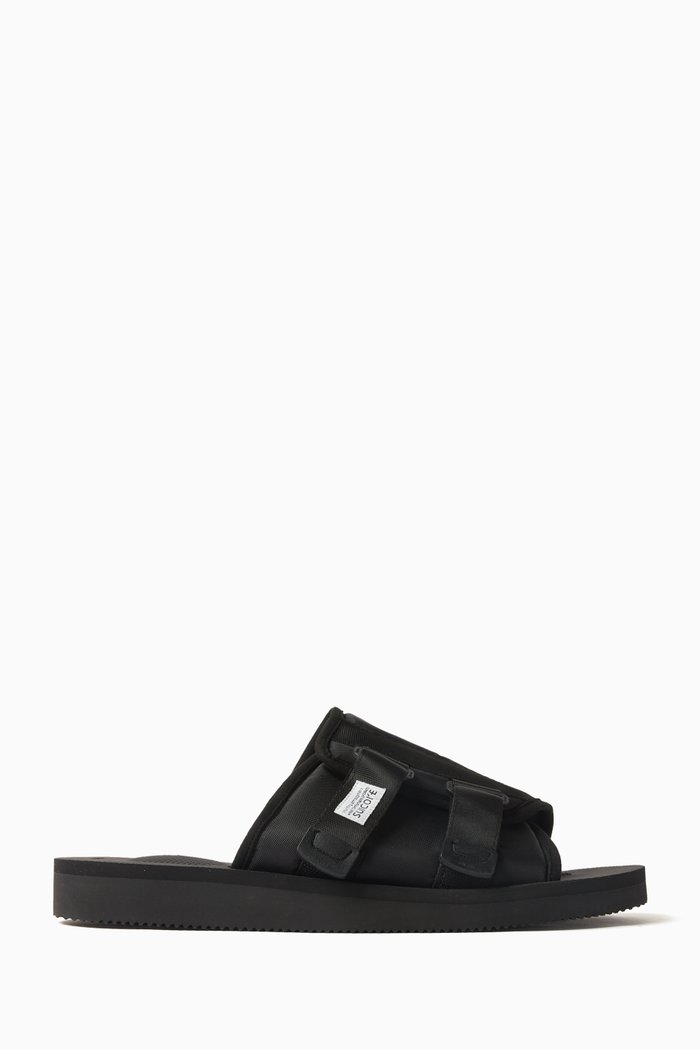 

Moto-Cab Sandals in Nylon, Black