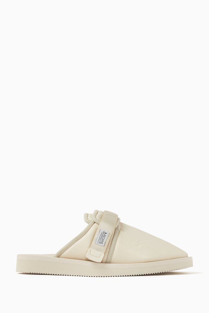 

Zavo-Cab Mule Sandals in Nylon, White
