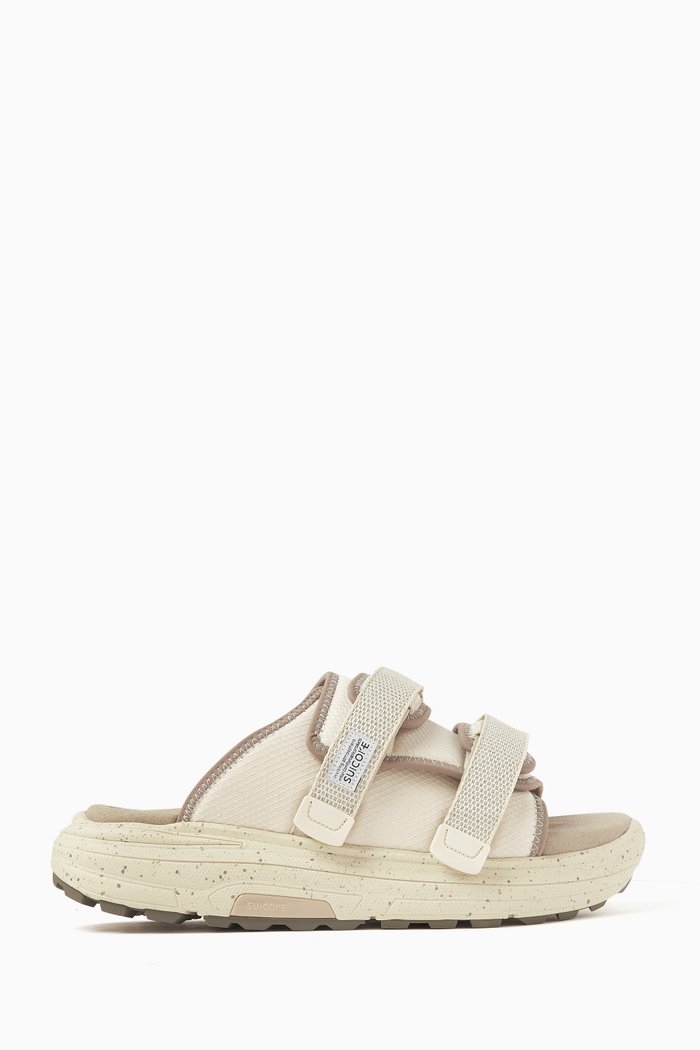 

Moto-Run Sandals in Nylon, Neutral