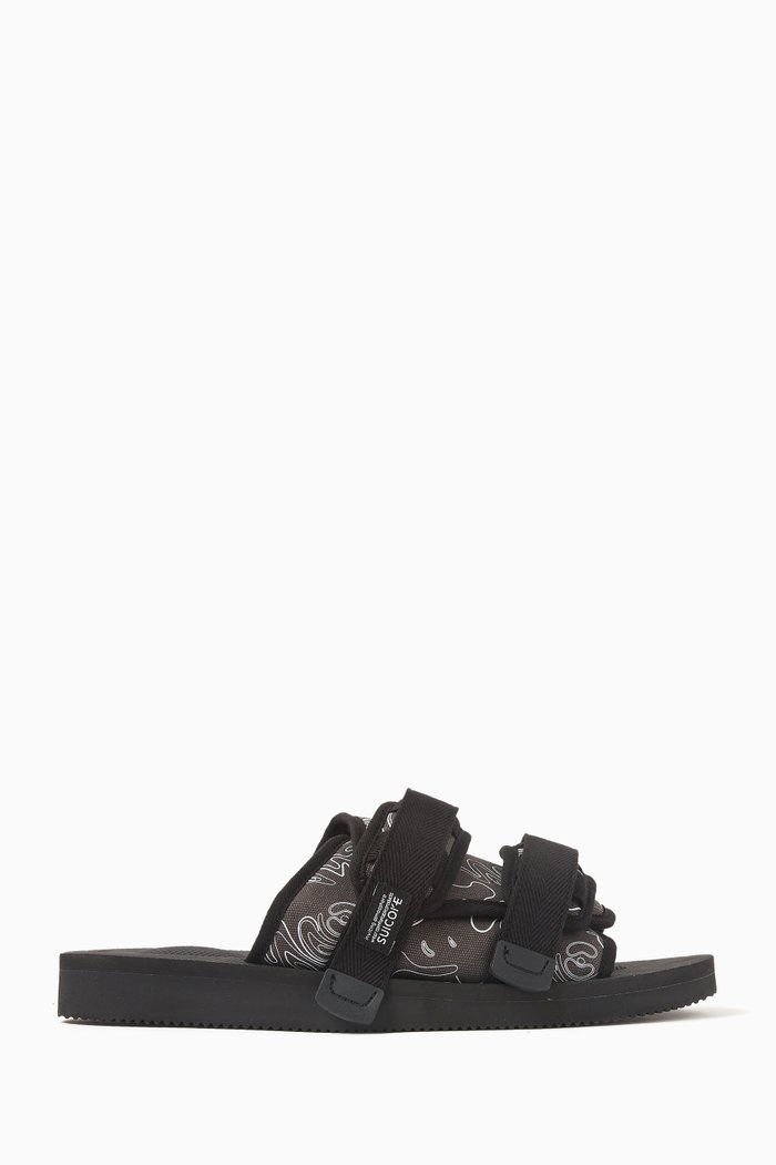 

Kaw-Cab Mule Sandals in Nylon, Black