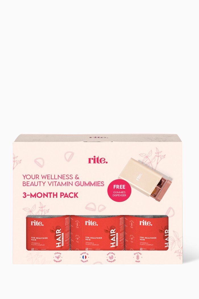 

Hair Sugar-Free Gummies Gift Set, Colourless