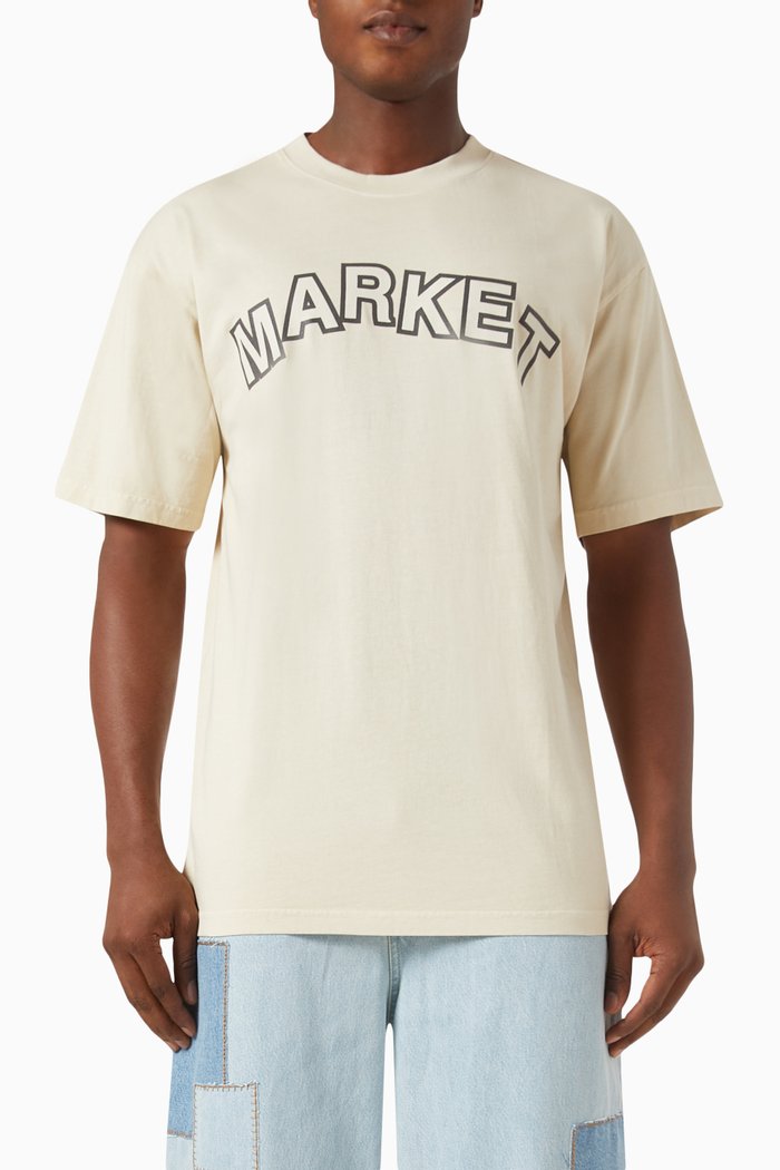 

Community Garden T-shirt in Cotton, Neutral