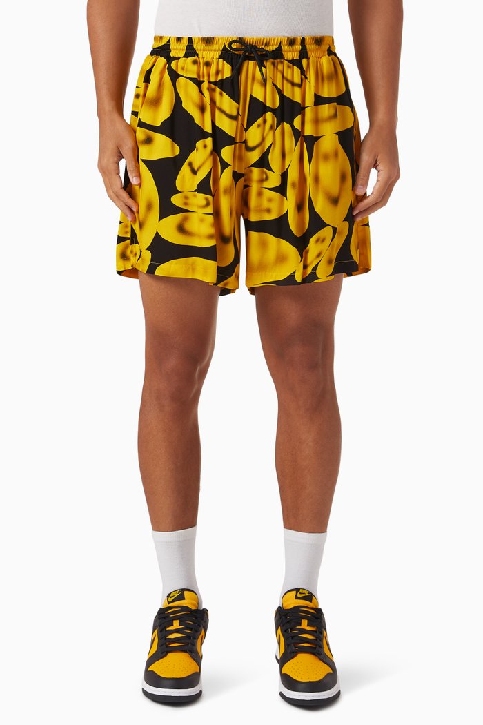 

Smiley Afterhours Shorts in Rayon, Multicolour