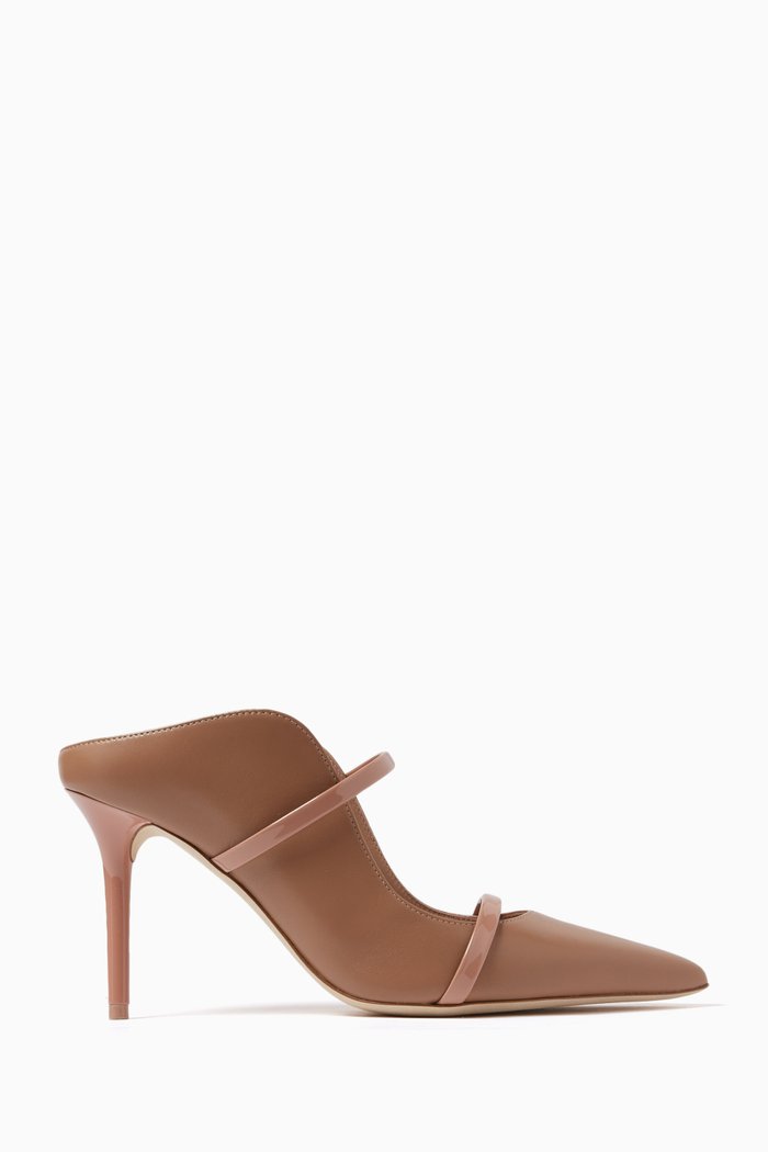 

Maureen 85 Mules in Nappa, Neutral
