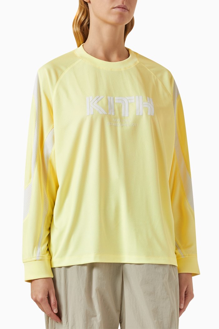 

Ridley Tech Sweatshirt in Mesh, Yellow