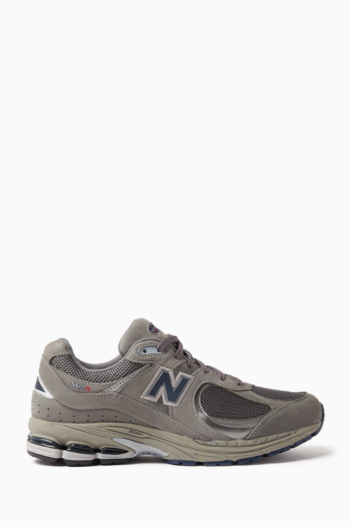 

2002R OG Core Sneakers in Nubuck Leather, Suede & Mesh, Grey