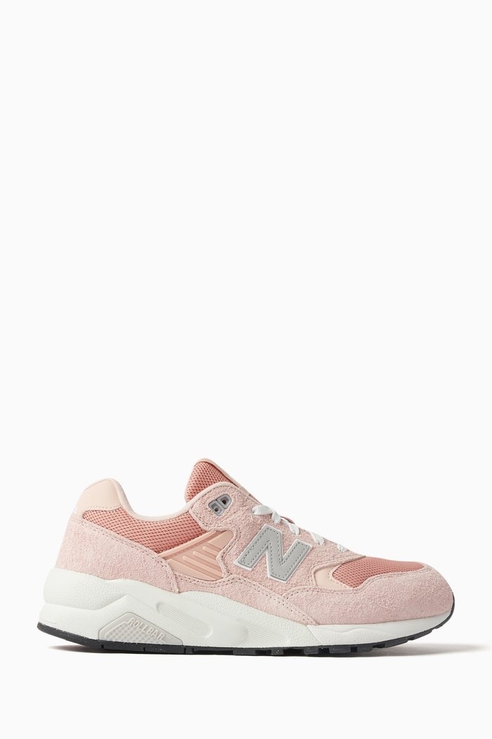 

580 Sneakers in Suede, Pink