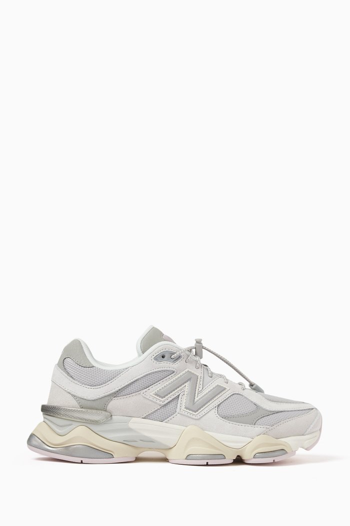 

9060 Sneakers in Suede & Mesh, Grey