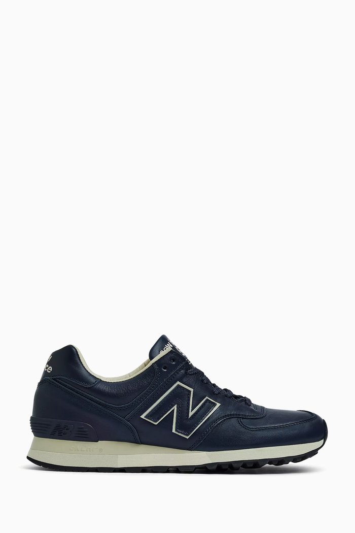 

MADE in UK 576 Sneakers in Leather, Grey