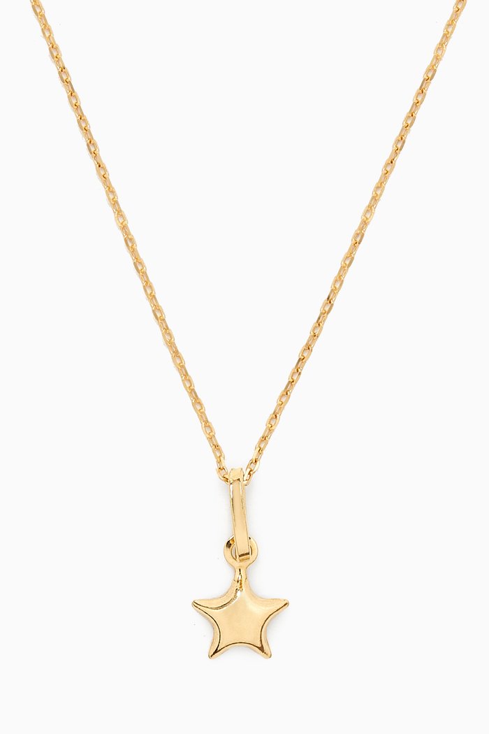 

Star Pendant Necklace in 18kt Gold