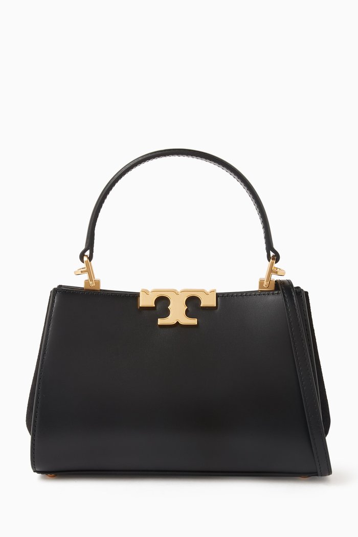 

Mini Eleanor Satchel in Leather, Neutral