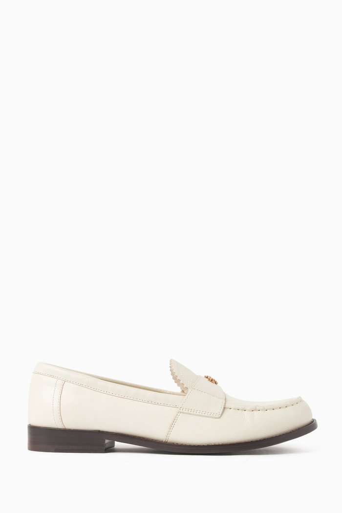 

Classic Loafers in Leather, White