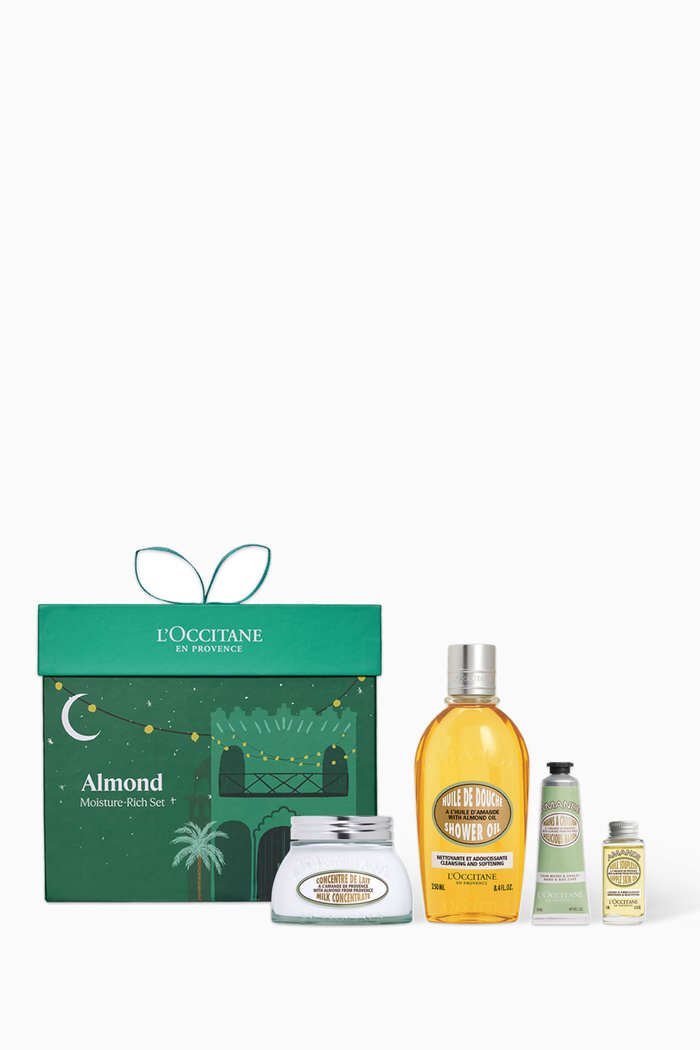 

Almond Moisture Rich Set, Colourless