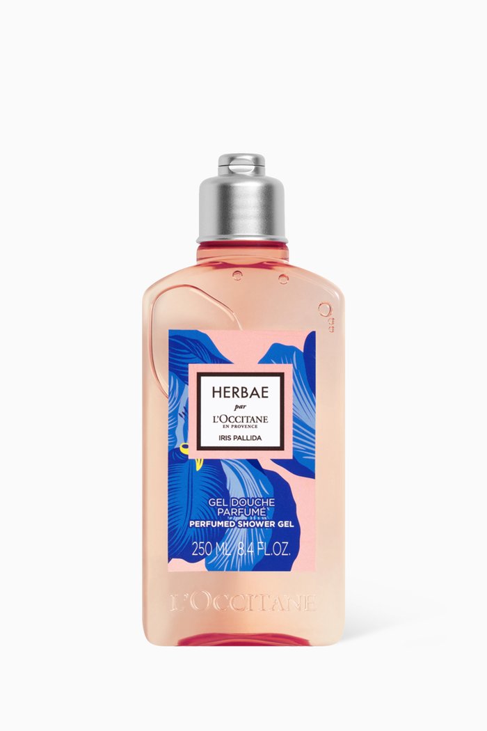 

Herbae Iris Pallida Shower Gel, 250ml, Colourless