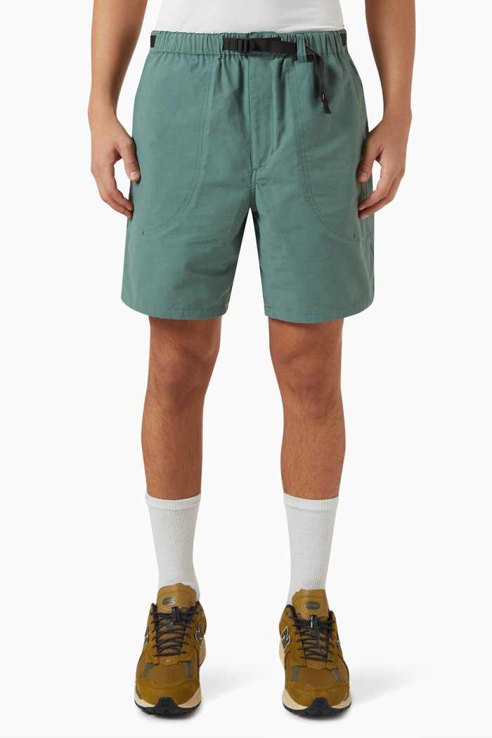 

Joby Shorts in Cotton-nylon Ripstop, Green