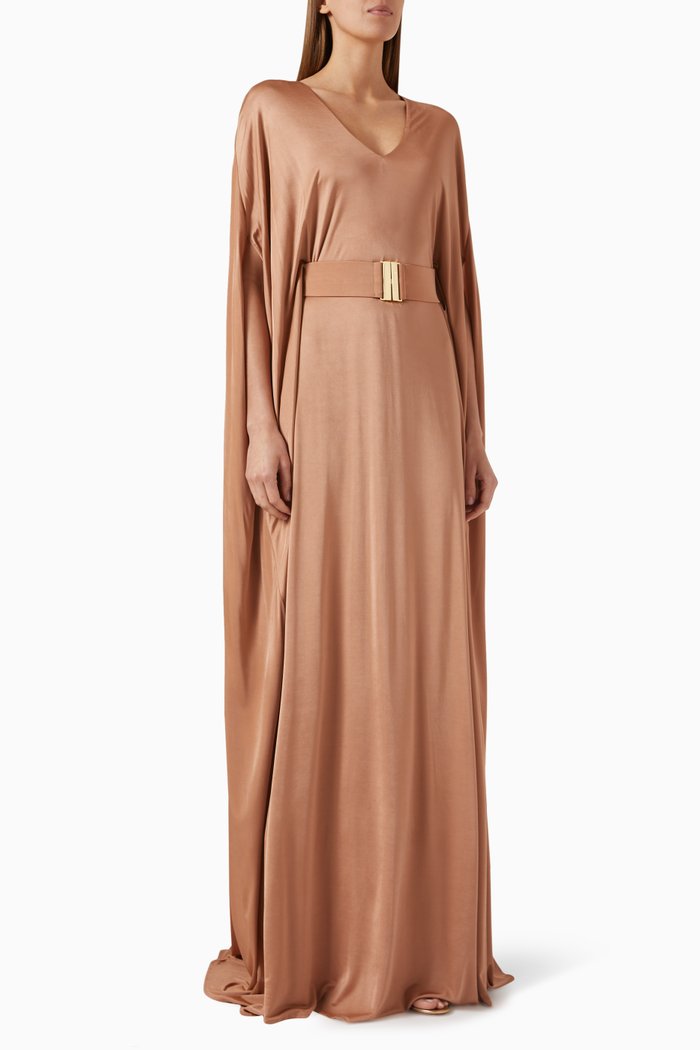 

Valguarnera Maxi Dress in Viscose, Pink