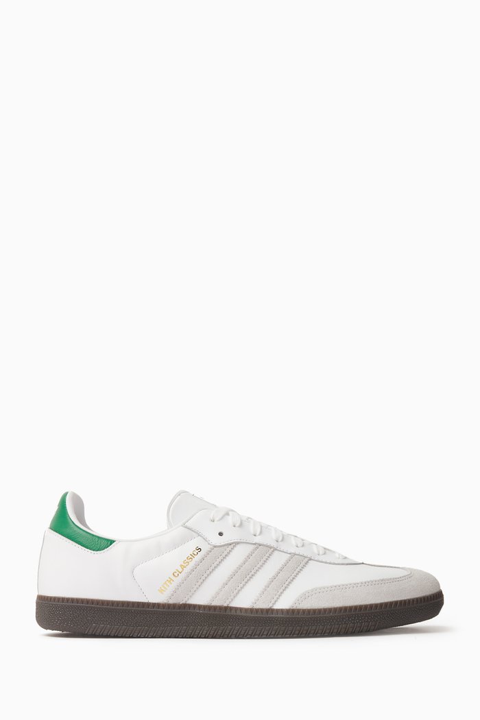 

x Adidas Samba Sneakers in Leather, White