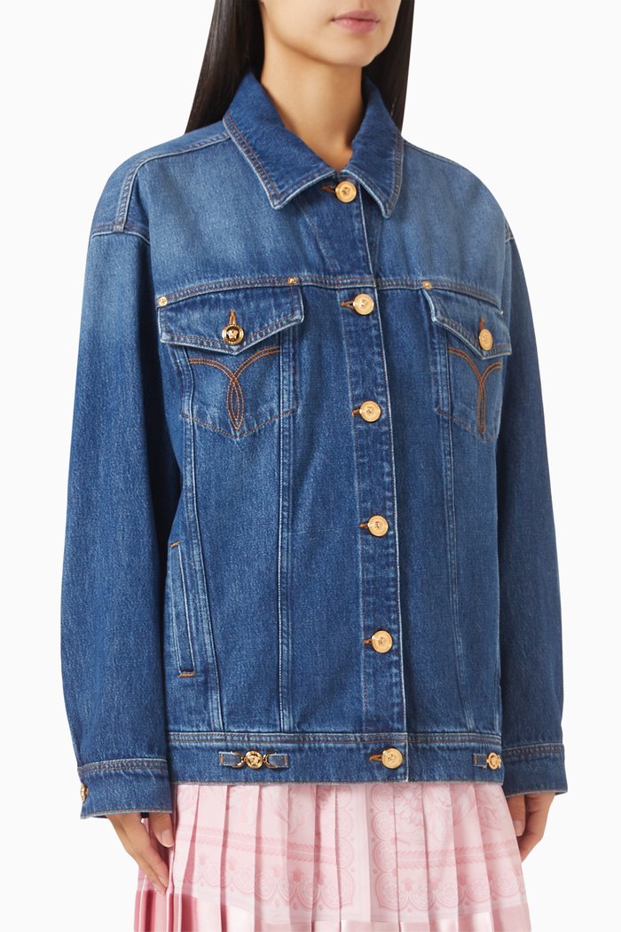 

Logo Denim Jacket, Blue
