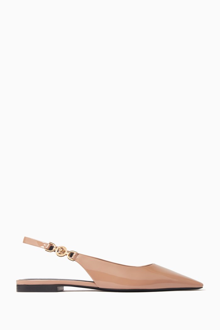 

Medusa '95 Slingback Pumps in Patent Leather, Pink