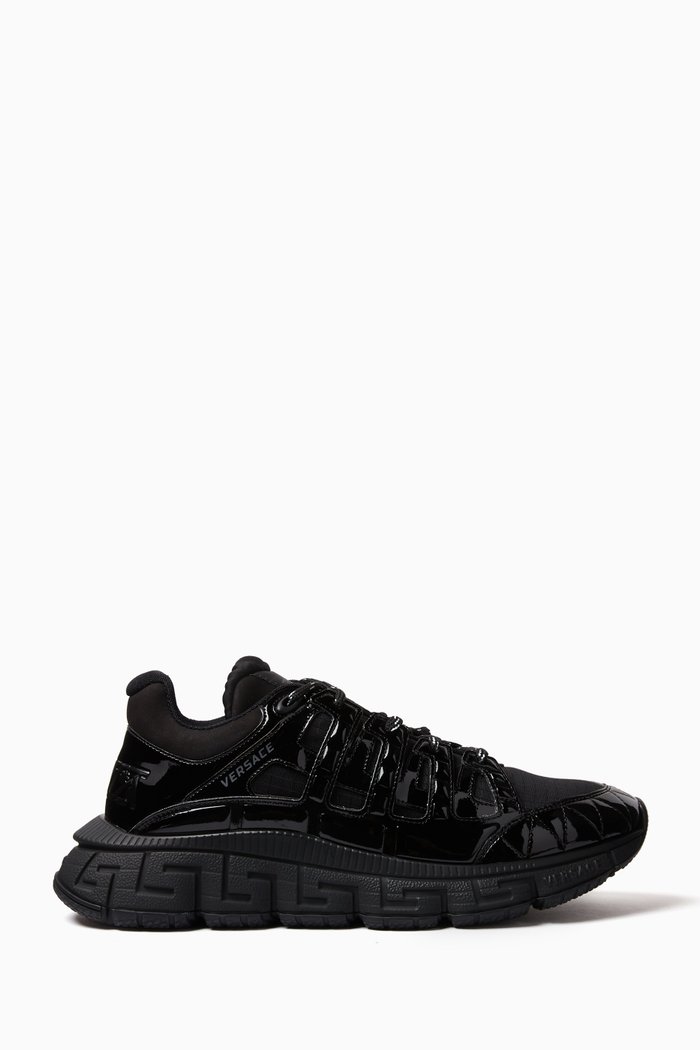 

Trigreca Sneakers in Nylon, Black
