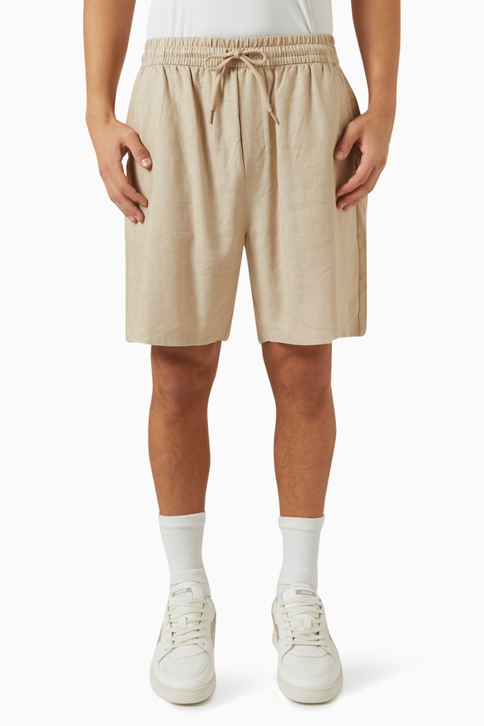 

Otto Shorts in Linen-blend, Neutral