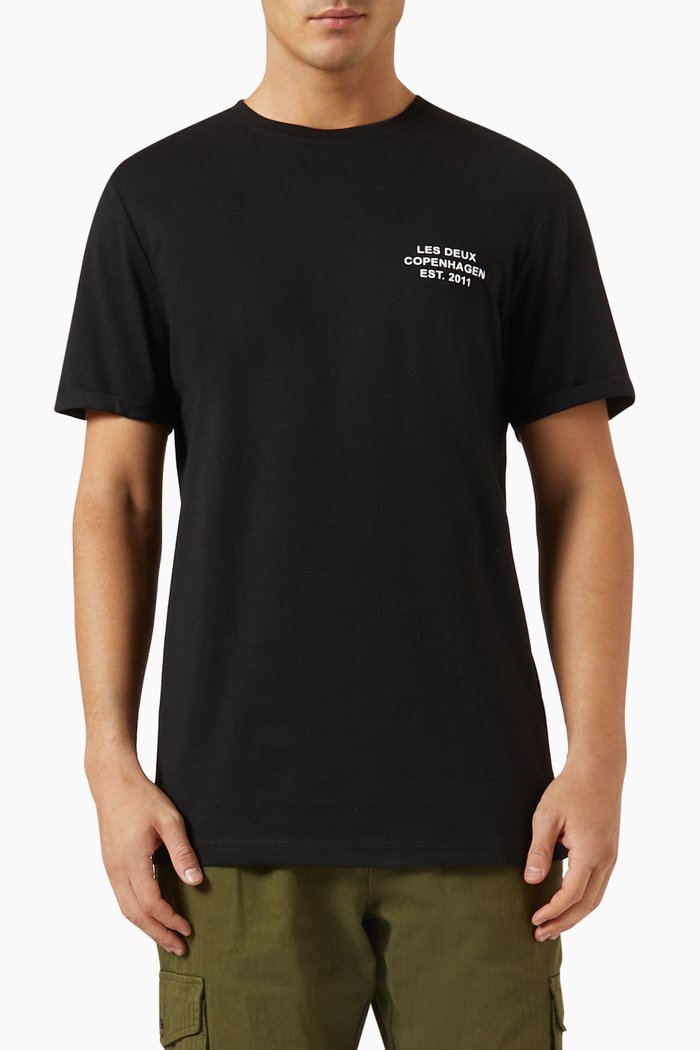

Copenhagen 2011 T-Shirt in Cotton, Black