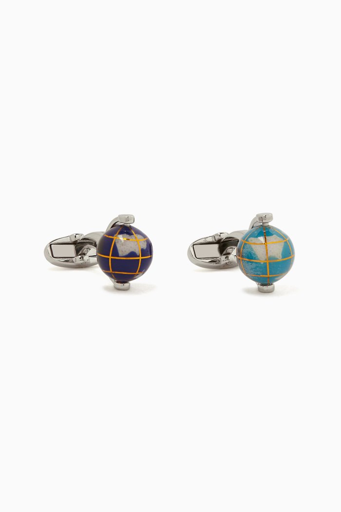 

Odd Globe Cufflinks in Metal, Multicolour
