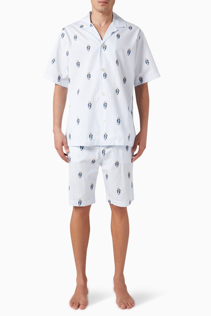 

T-shirt and Short Set in Cotton, White