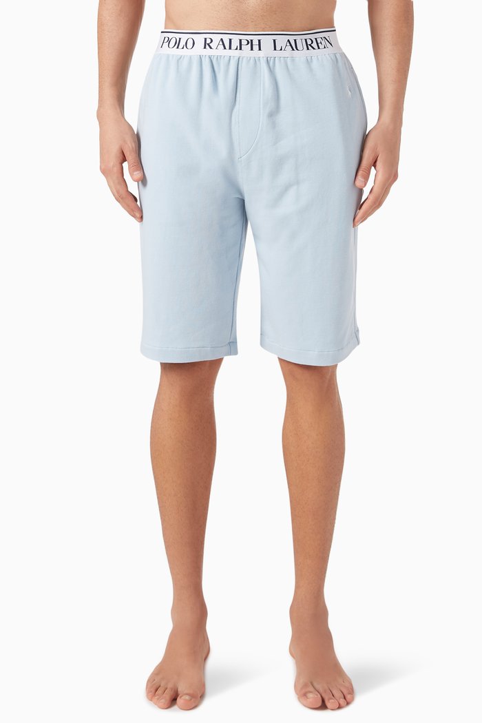 

Logo Shorts in Cotton-fleece, Blue