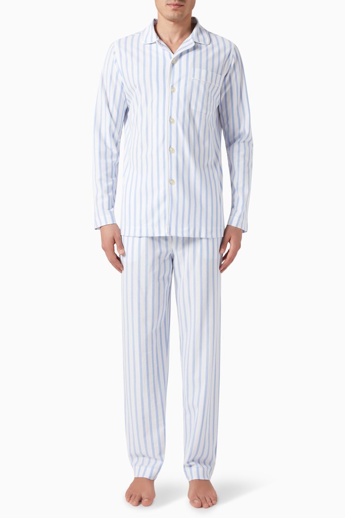 

Sleep Set in Cotton, Blue