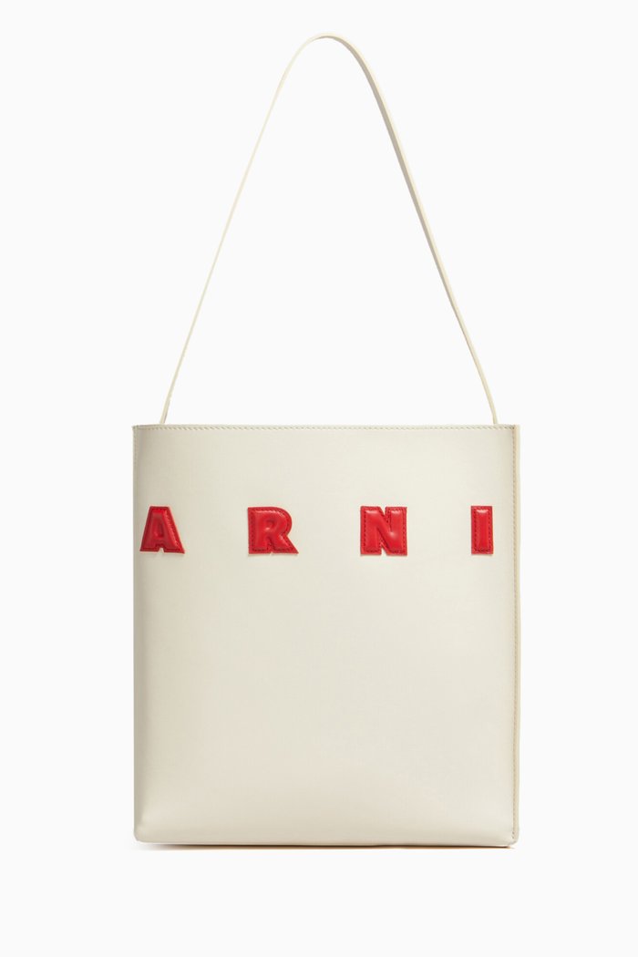 

Small Hobo Bag Museo in Leather, Multicolour