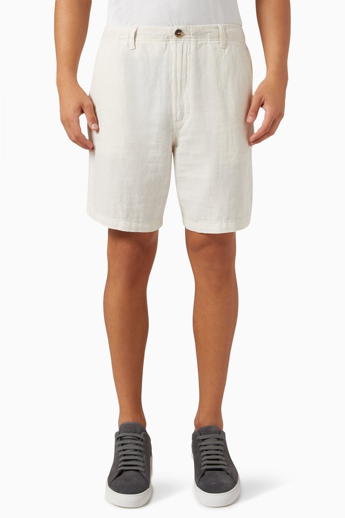 

Owen Shorts in Cotton-linen Blend, Neutral