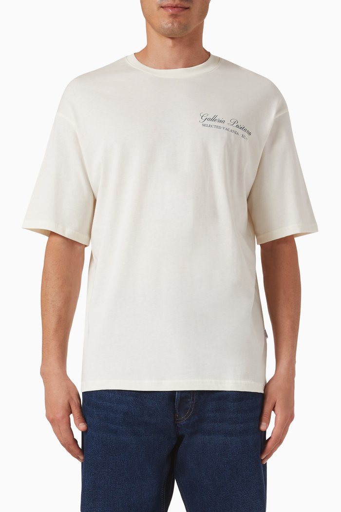 

Printed T-shirt in Organic-cotton, Neutral