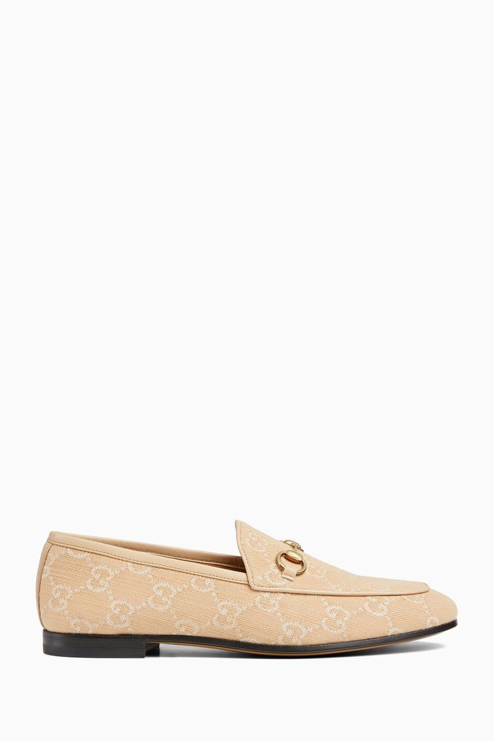 

GG Jordaan Loafers in Denim, Rose gold