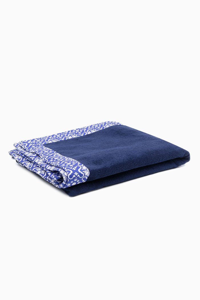 

Santa Margherita Beach Towel in Cotton Terry, Blue