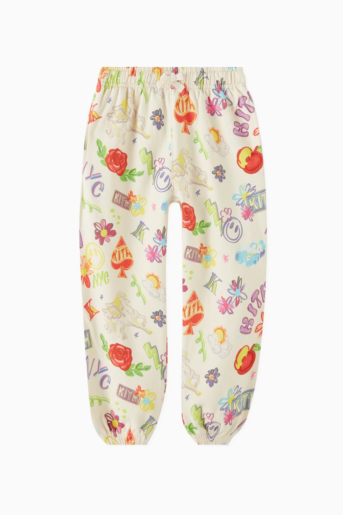 

Sketchbook Sweatpants in Cotton, White