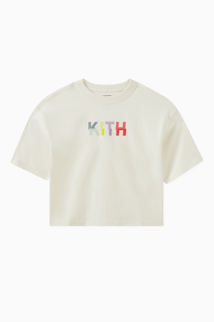Novelty Logo Graphic T-shirt in Cotton, White
