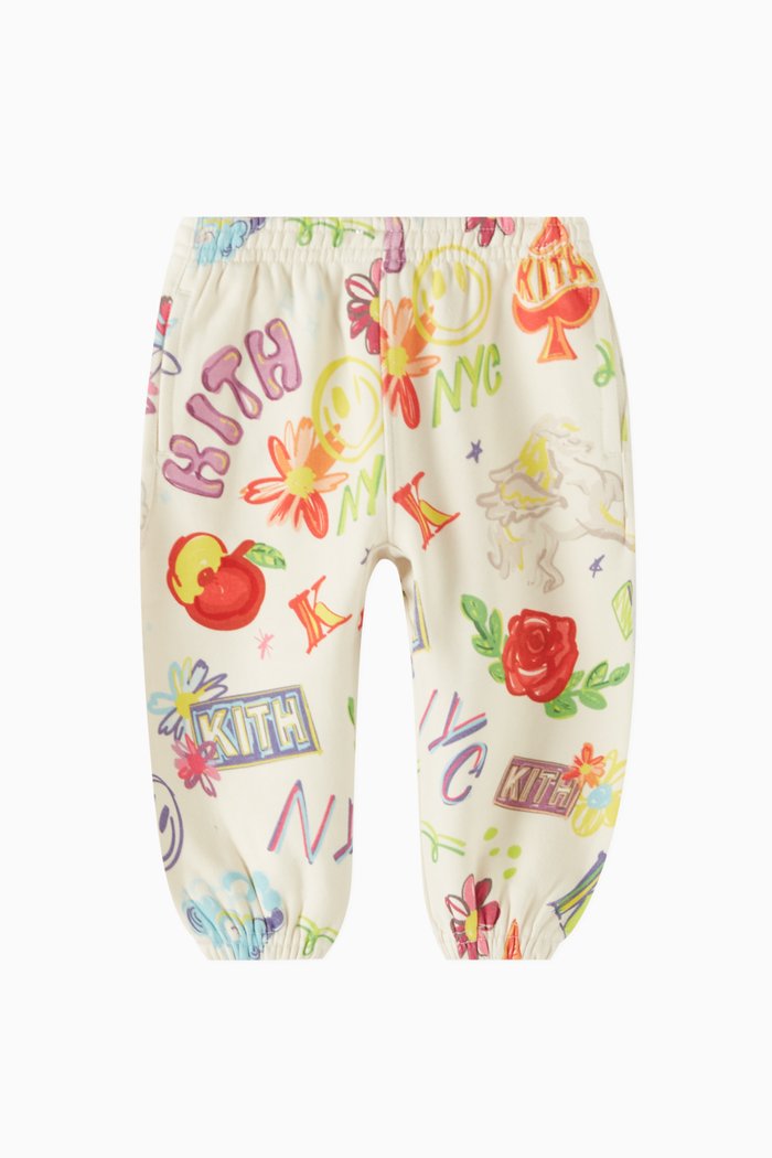 

Baby Sketchbook Nelson Sweatpants in Cotton, White