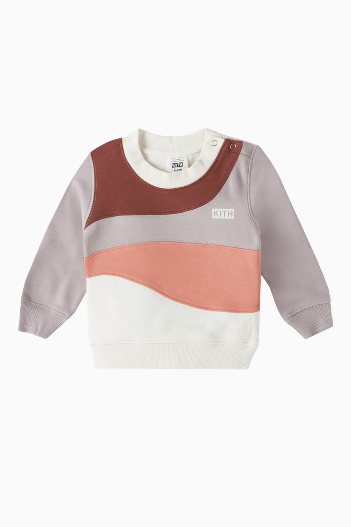 

Baby Liam Crewneck Sweater in Cotton, Multicolour