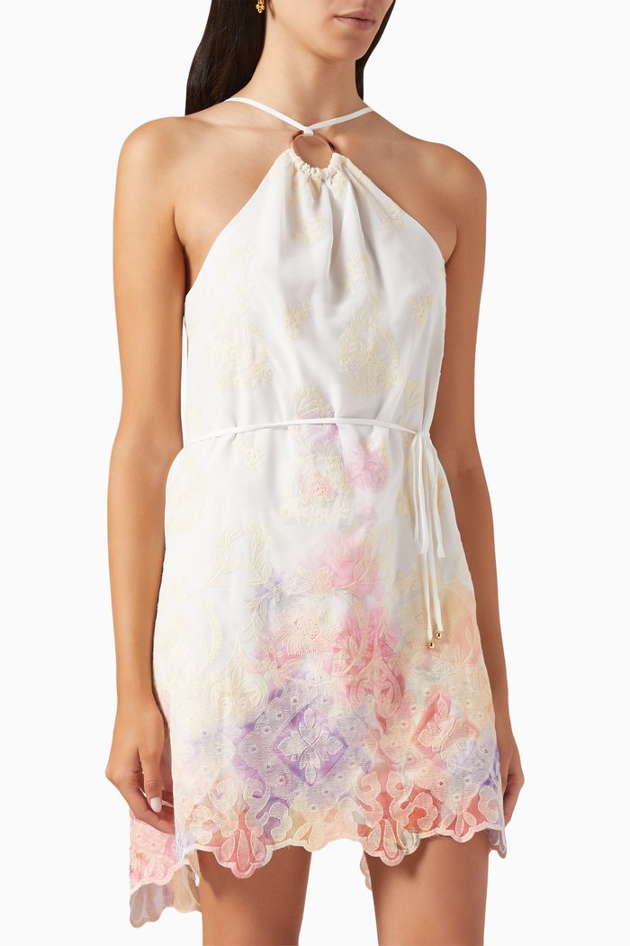 

Elysium Halter Mini Dress, Multicolour