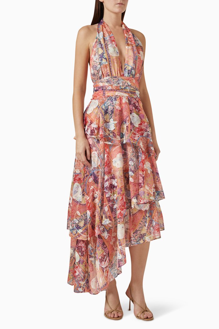 

House Midi Dress, Multicolour