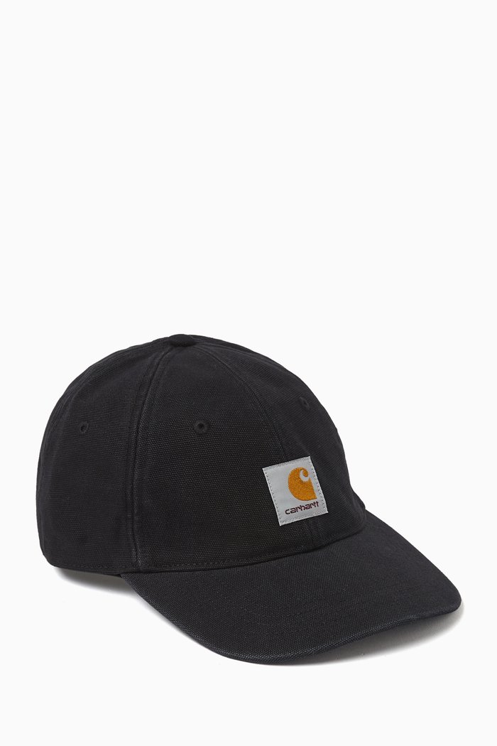 

Icon Adjustable Cap in Cotton, Black