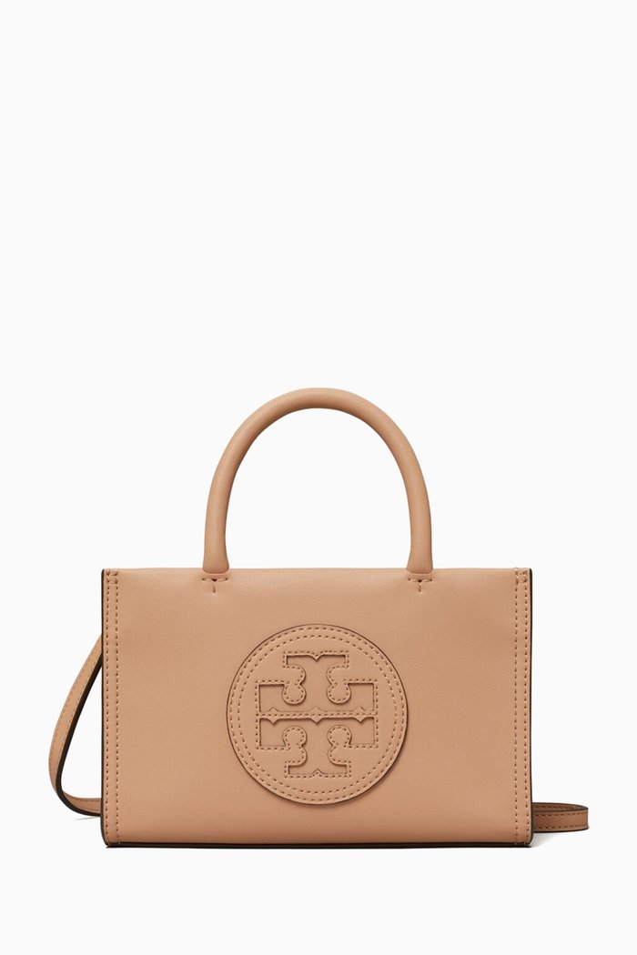 Mini Ella Tote Bag in Bio-Tex™, Neutral
