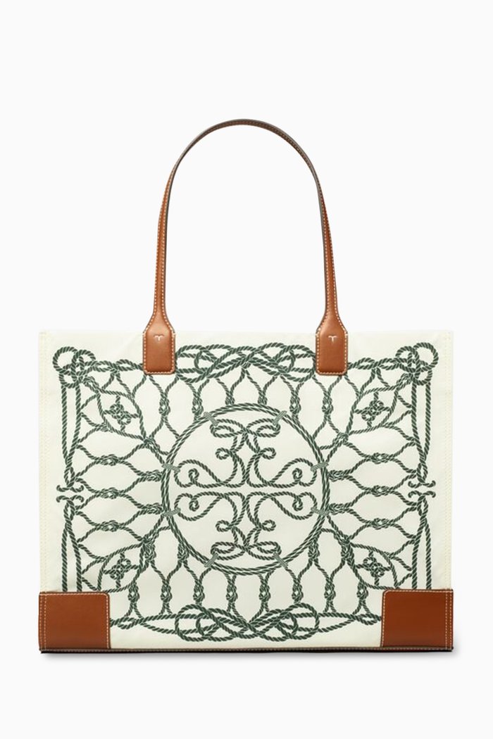 

Ella Printed Tote Bag, Neutral