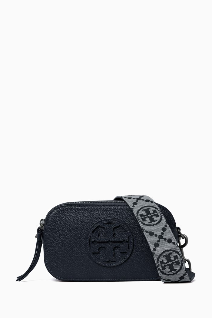 

Mini Miller Crossbody Bag in Leather, Black